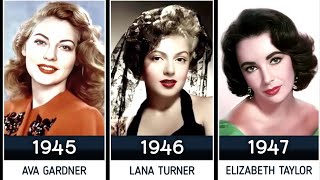 Most Beautiful Actresses of All Time | Every Year