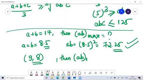 Inequalities Maxima Minima Concept--PGCET 2020