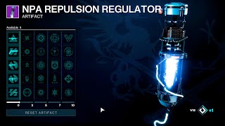 Destiny 2 - Season of the Deep Artifact 'NDA Repulsion Regulator' - All Mods and Perks Quick Preview