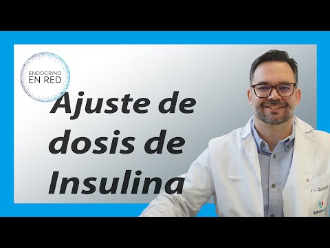 Insulin dose adjustment 💉. Dr. Ivan Quiroga.
