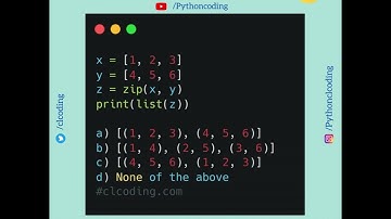 Python Quiz | Day 77 | What is the output of following Python code ?