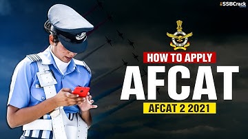 How to Apply for AFCAT 2 2021 Exam Online | Step By Step | AFCAT Online Application Form Filling