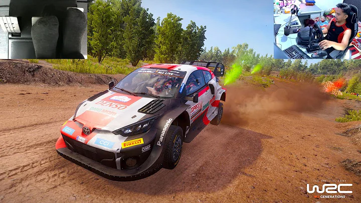 WRC Generations | Toyota Yaris GR Rally1 Chile 2025 | Thrustmaster T300RS + TH8A