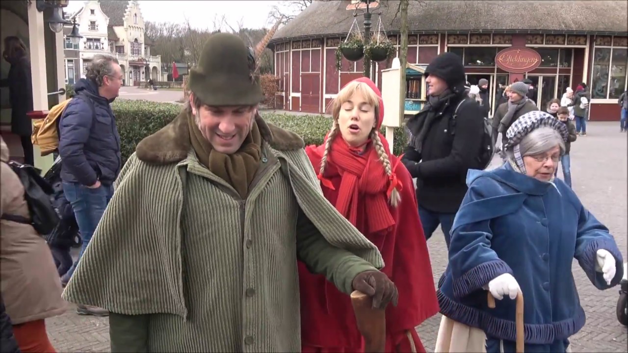Sprookje van Roodkapje of toch van Herman de jager? @Efteling 2018