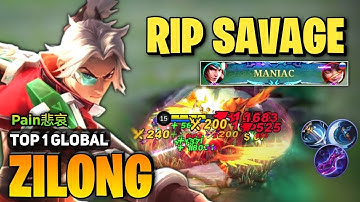 zilong none-boots + 500% attack speed build be like: