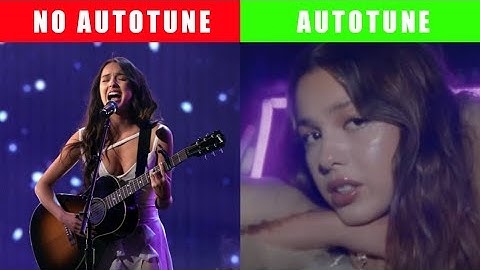 (AUTOTUNE VS. NO AUTOTUNE) OLIVIA RODRIGO - TRAITOR