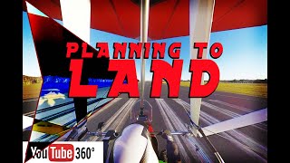 360VR LANDING - How to Plan & Fly a Difficult Circuit Approach screenshot 1
