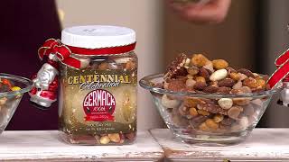 Germack (5) Jar Set Holiday Mini Nut Mixes Assortment on QVC