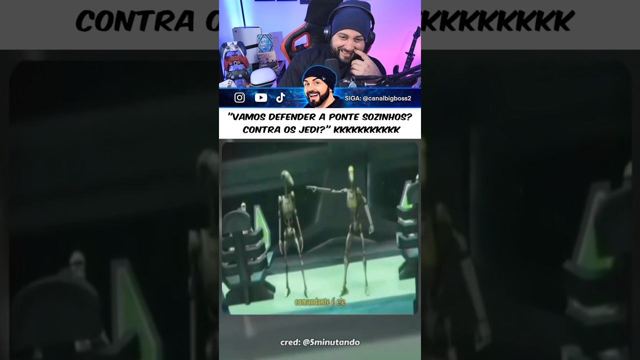 🤣 IMPOSSÍVEL NÃO RIR da SINCERIDADE dos DROIDES em STAR WARS kkkk