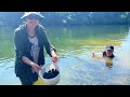 #225: Đi bắt ốc hay vớt ốc ở Mỹ, hơn 10kg ốc trong vòng 1h