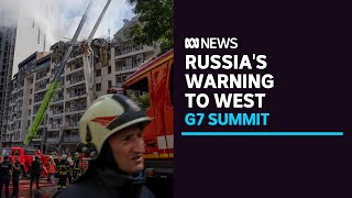 Russia steps up air strikes across Ukraine as G7 leaders meet in Europe | ABC News