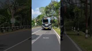 Alah asekkkk….mebasuri melewati bukit tawangmangu || bos kancil🥰 #basuri #buspariwisata #telolet