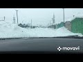 Снег.!!!Небольшой OFF ROAD В гаражах .