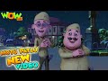 Motu Patlu | Funny Scenes | New videos | Wow Kidz |  Compilation 02