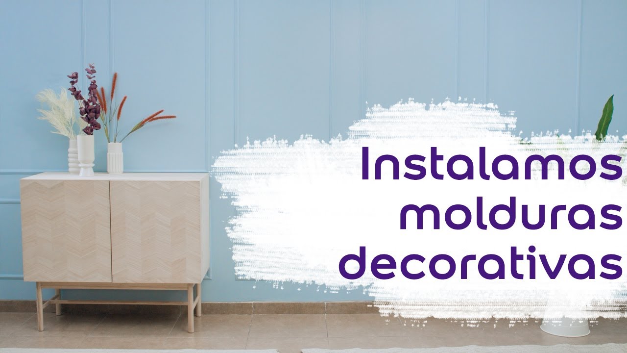 Bruguer Academy - Instalamos molduras decorativas en la pared