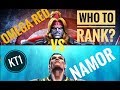 Namor Or Omega Red?! - Who to Rank?