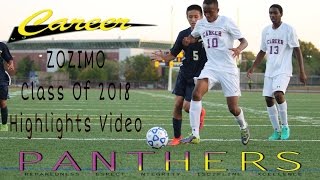 Charles Zozimo ● Soccer Highlights Video ● Hill Regional Career High School ● Class Of 2018
