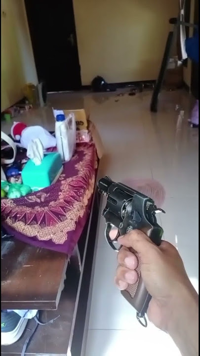 Airgun revolver 733 full upgrade tenaga gas co2  #airsoftgun #airsoft