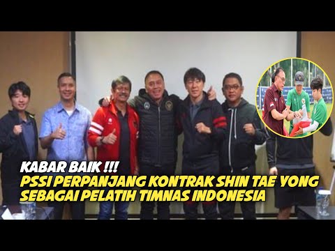 Kabar Baik ❗PSSI perpanjang Kontrak Shin Tae Yong sebagai pelatih timnas indonesia
