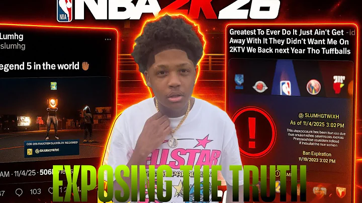 First Legend 5 Banned in  Nba2k26,Exposing The Truth