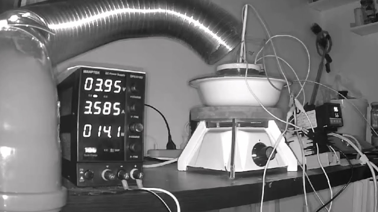 Электролиз хлората калия (ХК) Бертолетова соль своими руками и красный ...