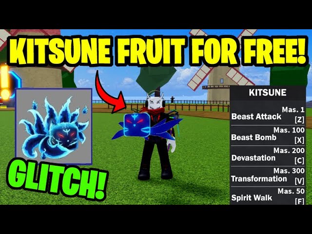 KITSUNE FRUIT FOR FREE IN BLOX FRUITS! 
