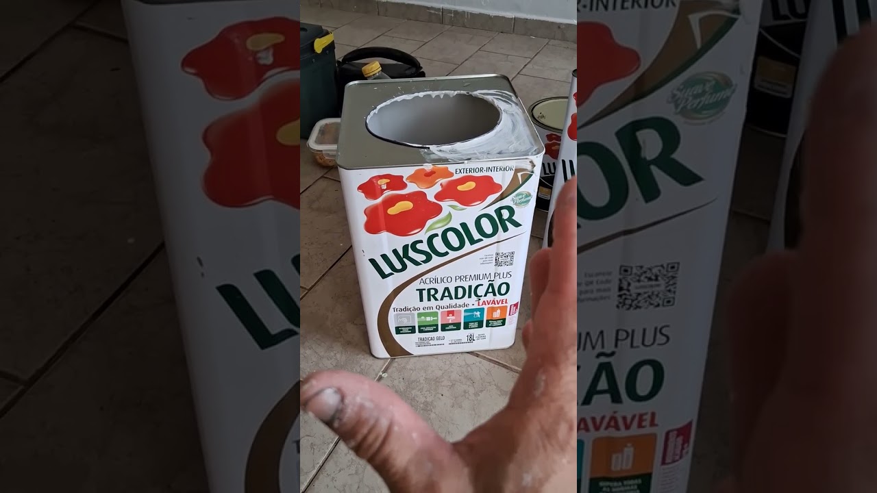 Tinta lukiscolor, uma porcaria 