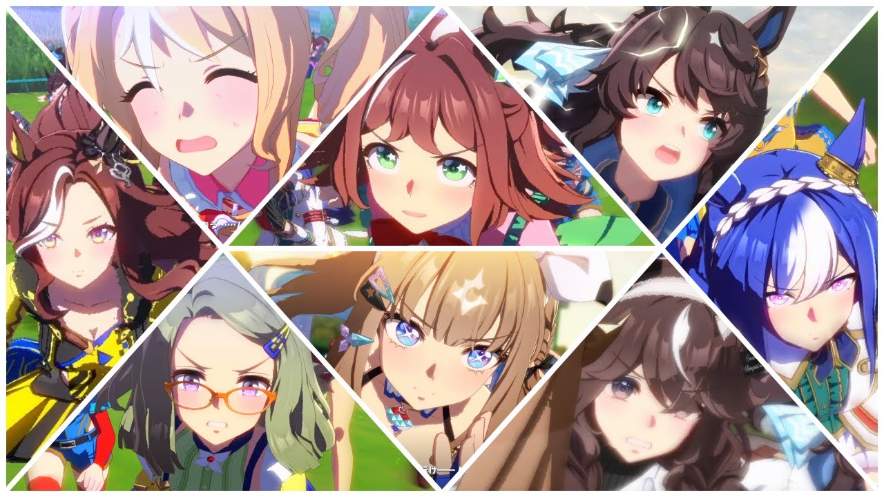 メインストーリー第2部 G1ラストスパート集【ウマ娘レースムービー】Umamusume Main Story Last Spurt Collection Movie