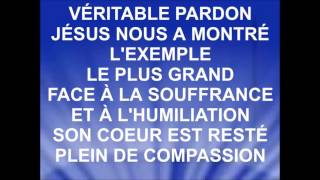 Video thumbnail of "VÉRITABLE PARDON -  Cantique Ronso - Voir version révisée"