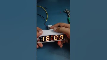 Table Digital Clock using ESP8266 and DS1307 RTC Module