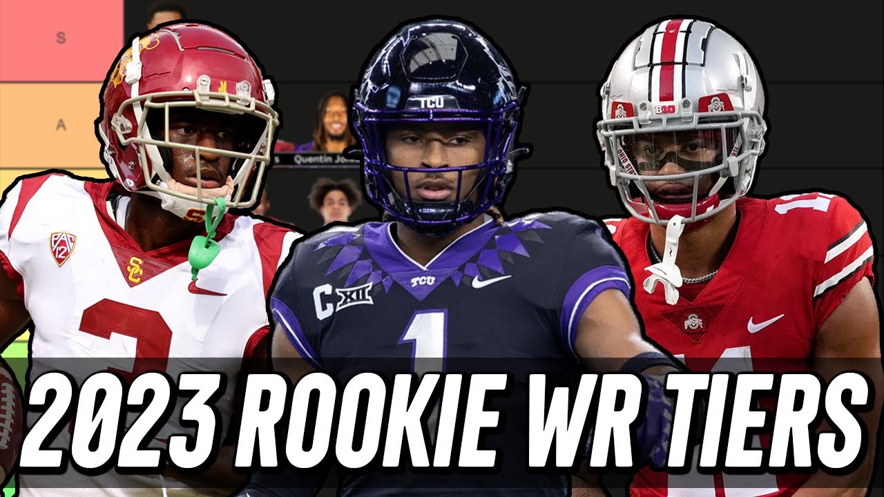 2023 Rookie Wide Receiver Rankings & Tiers | 2023 Fantasy Football Advice