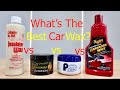 WHAT'S THE BEST CAR WAX?