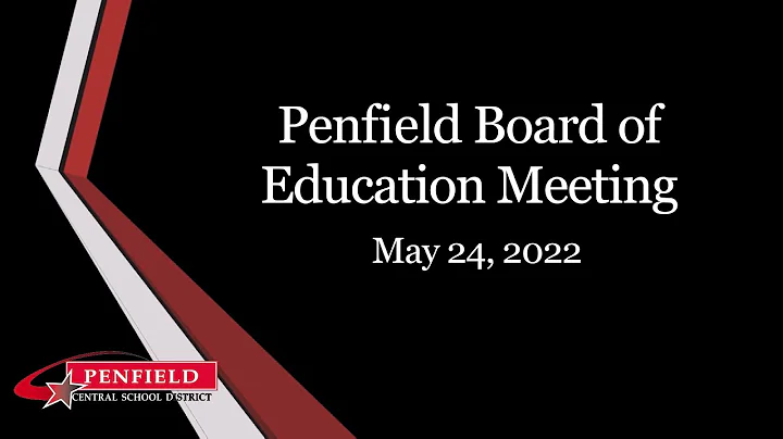 2022: May 24 | PCSD Board of Education Meeting