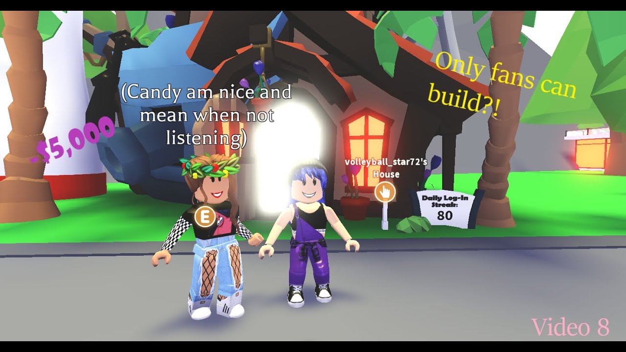 LETTING Fans DECORATE My House in ADOPT ME!! YouTube