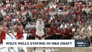 WSU's Wells staying in NBA draft