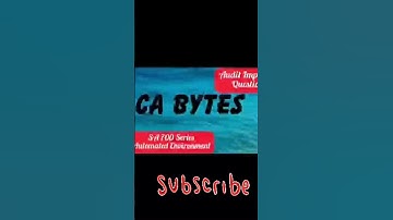 Update of Audit Important Questions | SA 700 series | AAE | Shorts