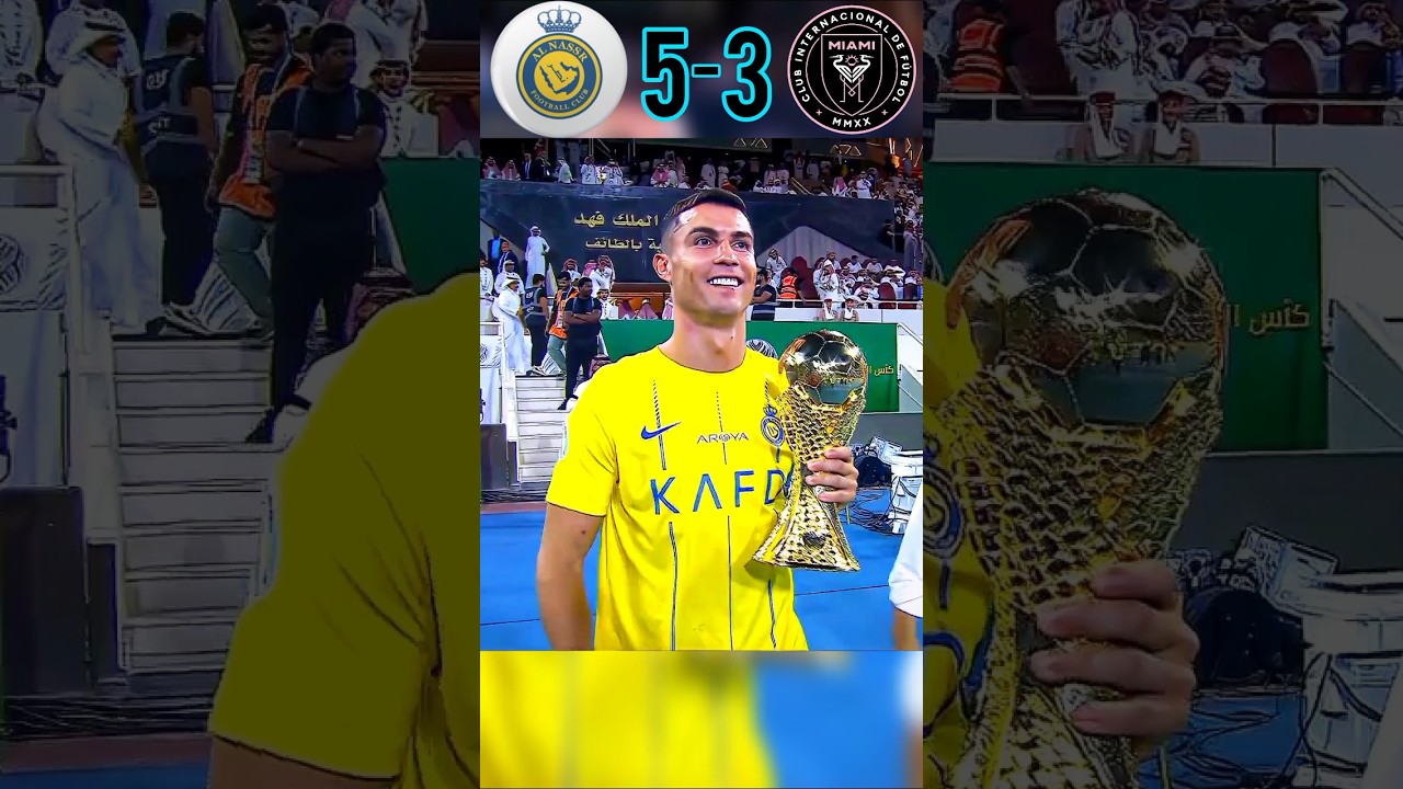 Al Nassr VS Inter miami🥶 Ronaldo vs Messi🥶