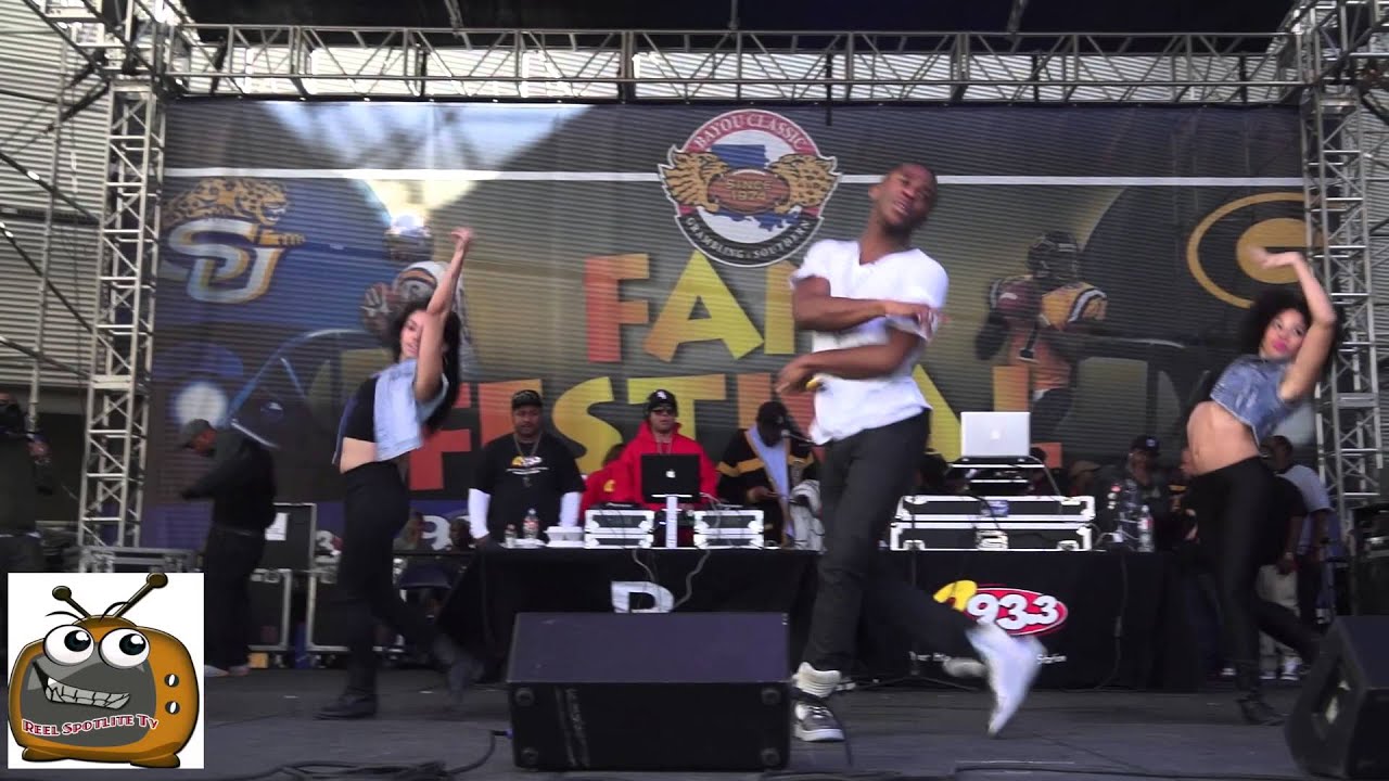 Marcus Canty Performs In and Out @ Bayou Classic 2012