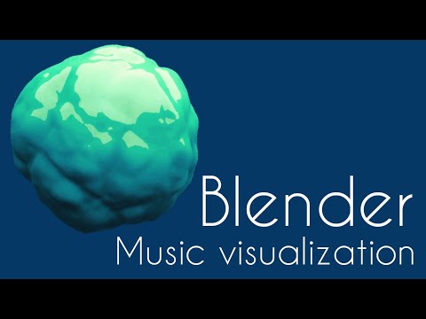 Blender music/sound visualization tutorial | blender tutorial #1