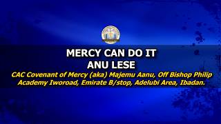 MERCY CAN DO IT - ANU LESE // 25-08-2026