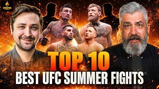 Luke Thomas ranks UFC's 10 best summer fights: McGregor, Topuria, Makhachev, more