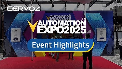 Cervoz at Automation Expo India 2025 | Event Recap