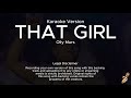 Olly Murs - That Girl (Karaoke Version)