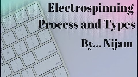 Electrospinning technique