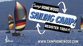 Sailing Camp at Camp Homewood!