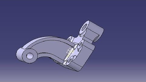3D Bracket Design || CATIA V5 Tutorial