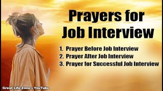 Prayer to Get a Job You Applied For