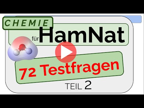 Ham Nat Chemie 72 Fragen (viaMINT) Teil 2