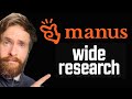ChatGPT AGENT Killer: Manus AI Wide Research
