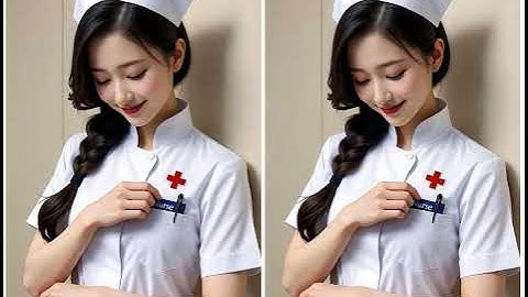 Grok AI art, 美女護士, 美人ナース, Beautiful nurse, 20251031